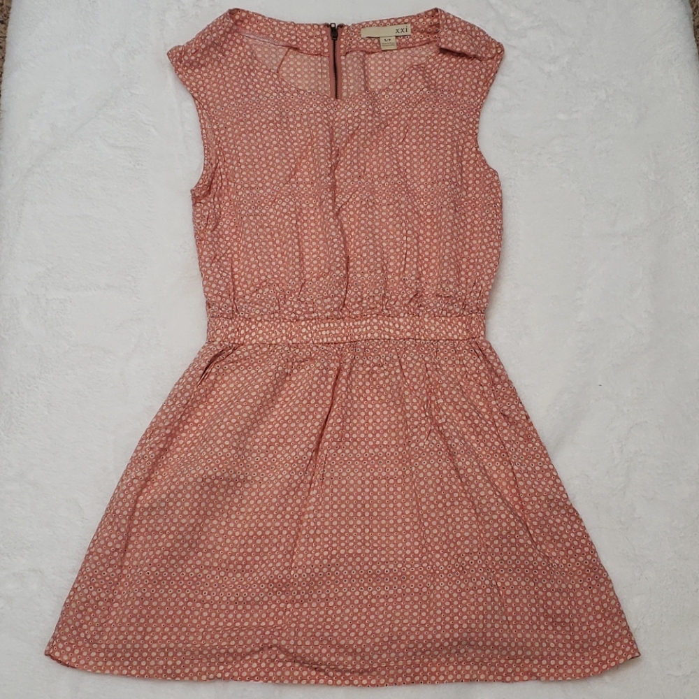 Forever 21 sleeveless printed dress